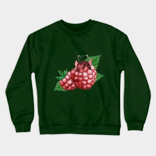 Tiny Kurent in raspberry Crewneck Sweatshirt